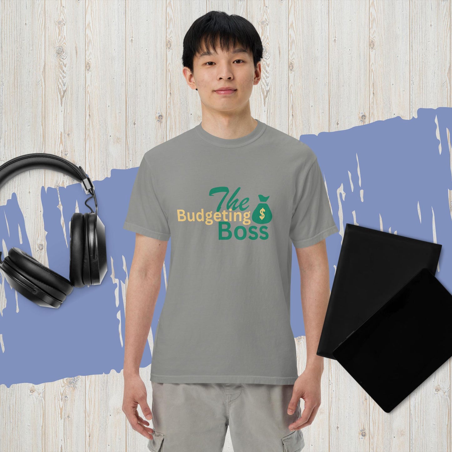 Men’s garment-dyed heavyweight t-shirt
