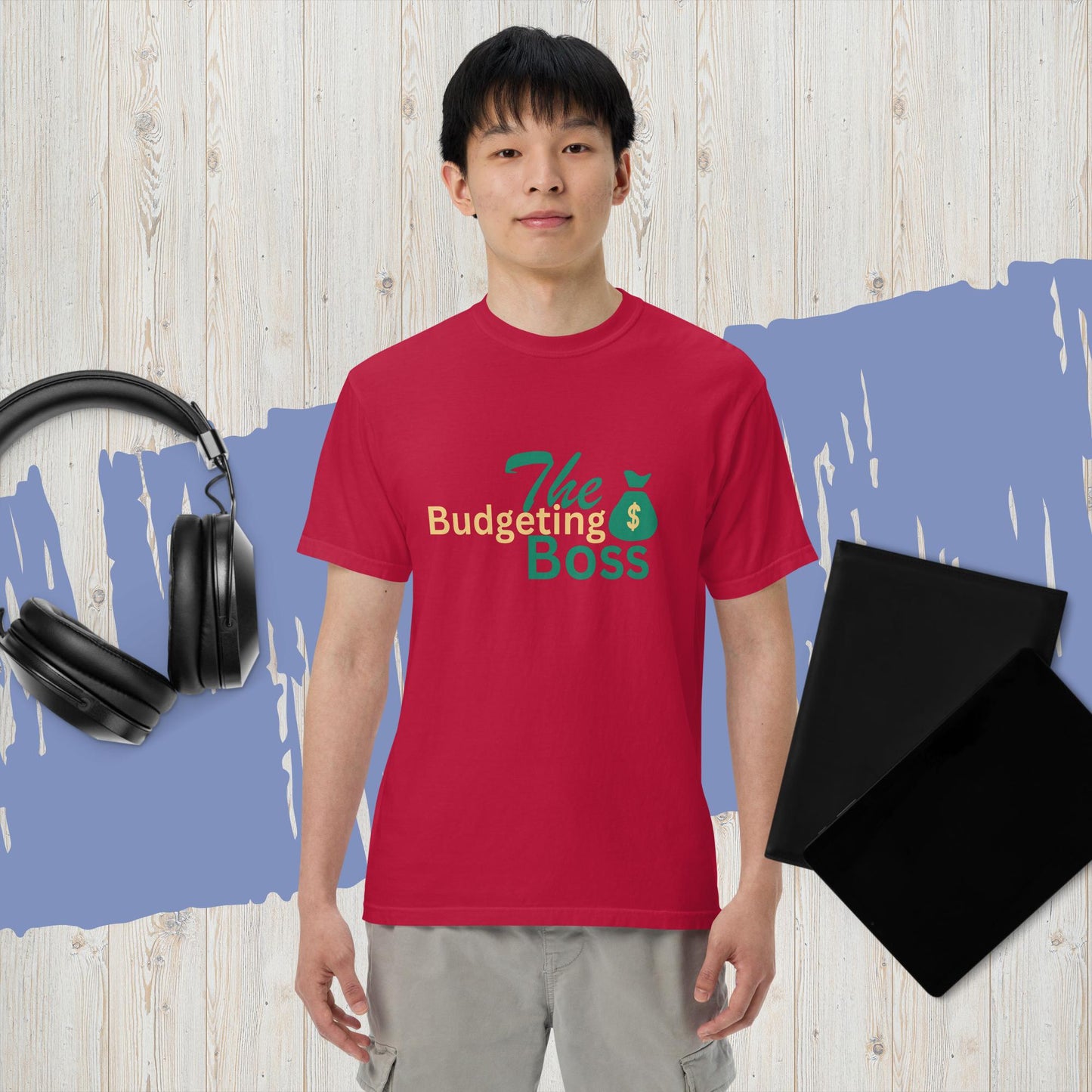 Men’s garment-dyed heavyweight t-shirt