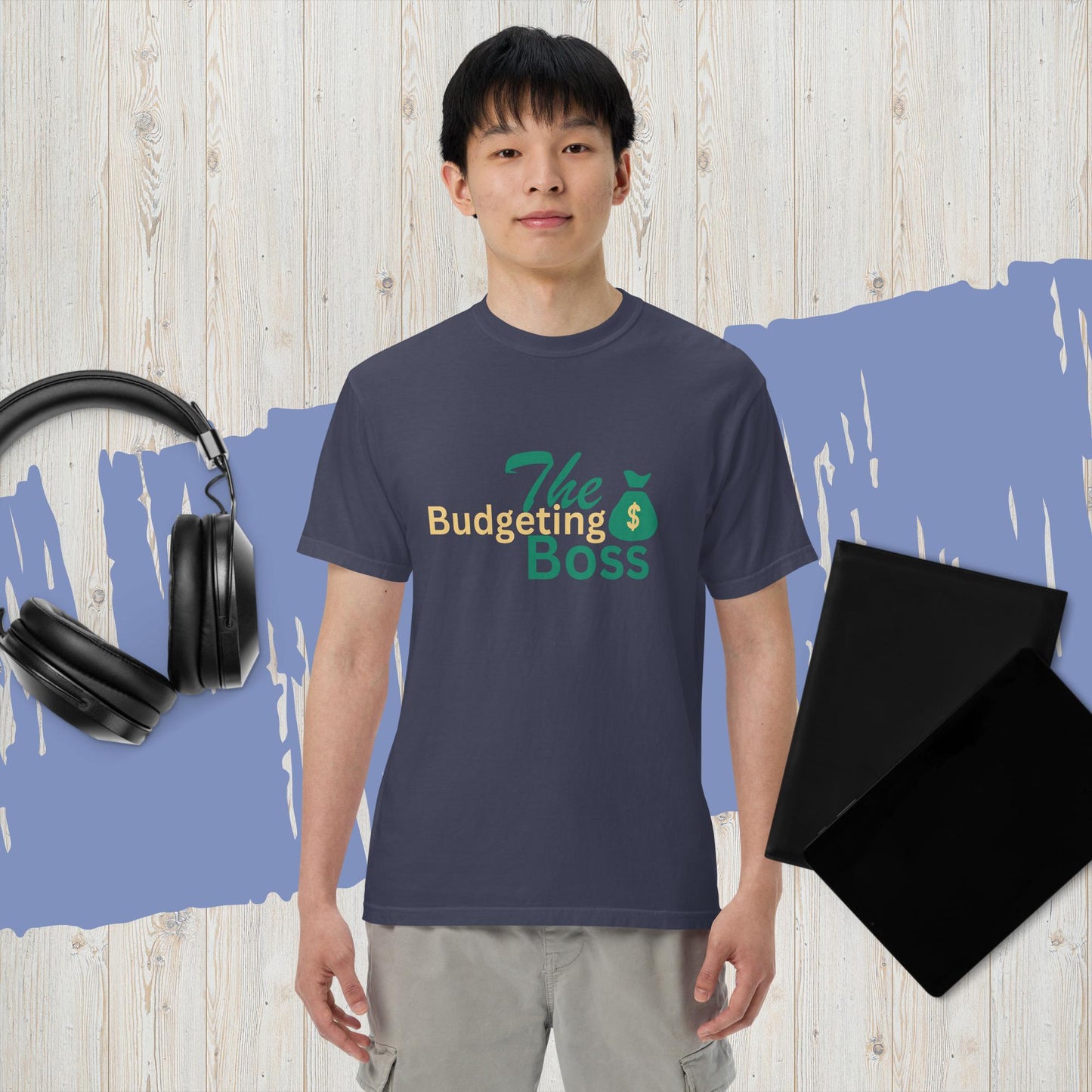 Men’s garment-dyed heavyweight t-shirt