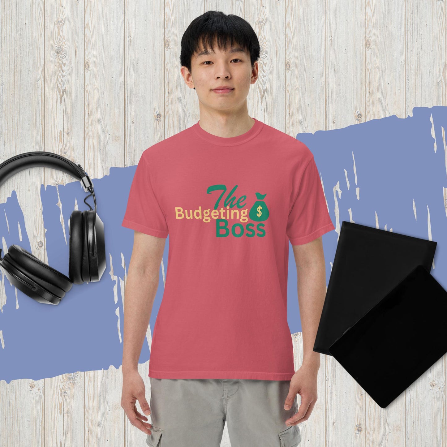 Men’s garment-dyed heavyweight t-shirt