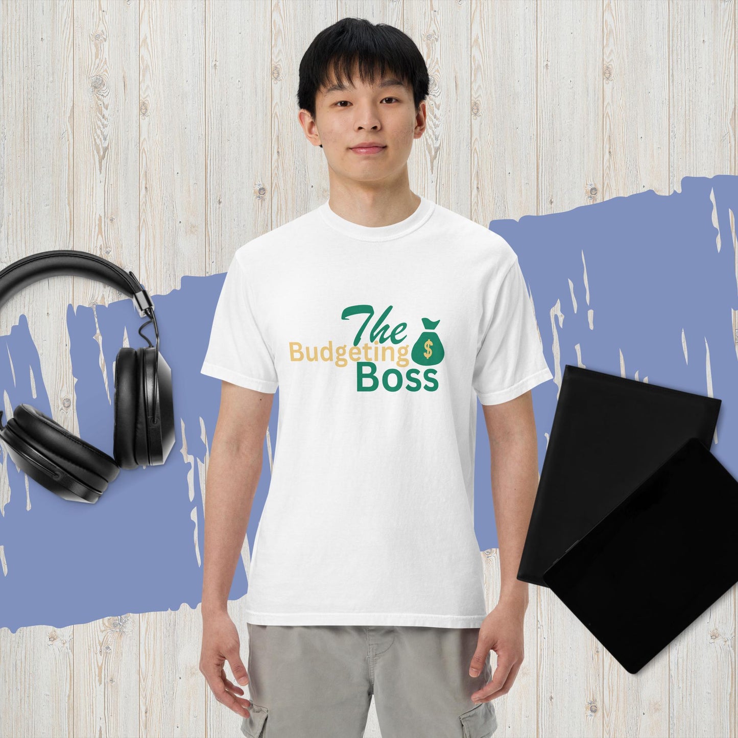 Men’s garment-dyed heavyweight t-shirt